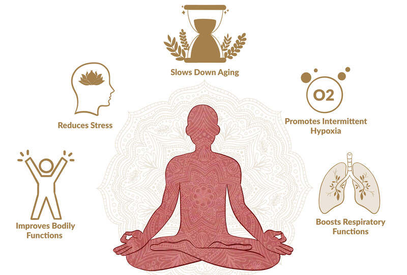Chaturanga Pranayama - Respiração com Ritmo Quadrado na Yoga e sua saúde 
