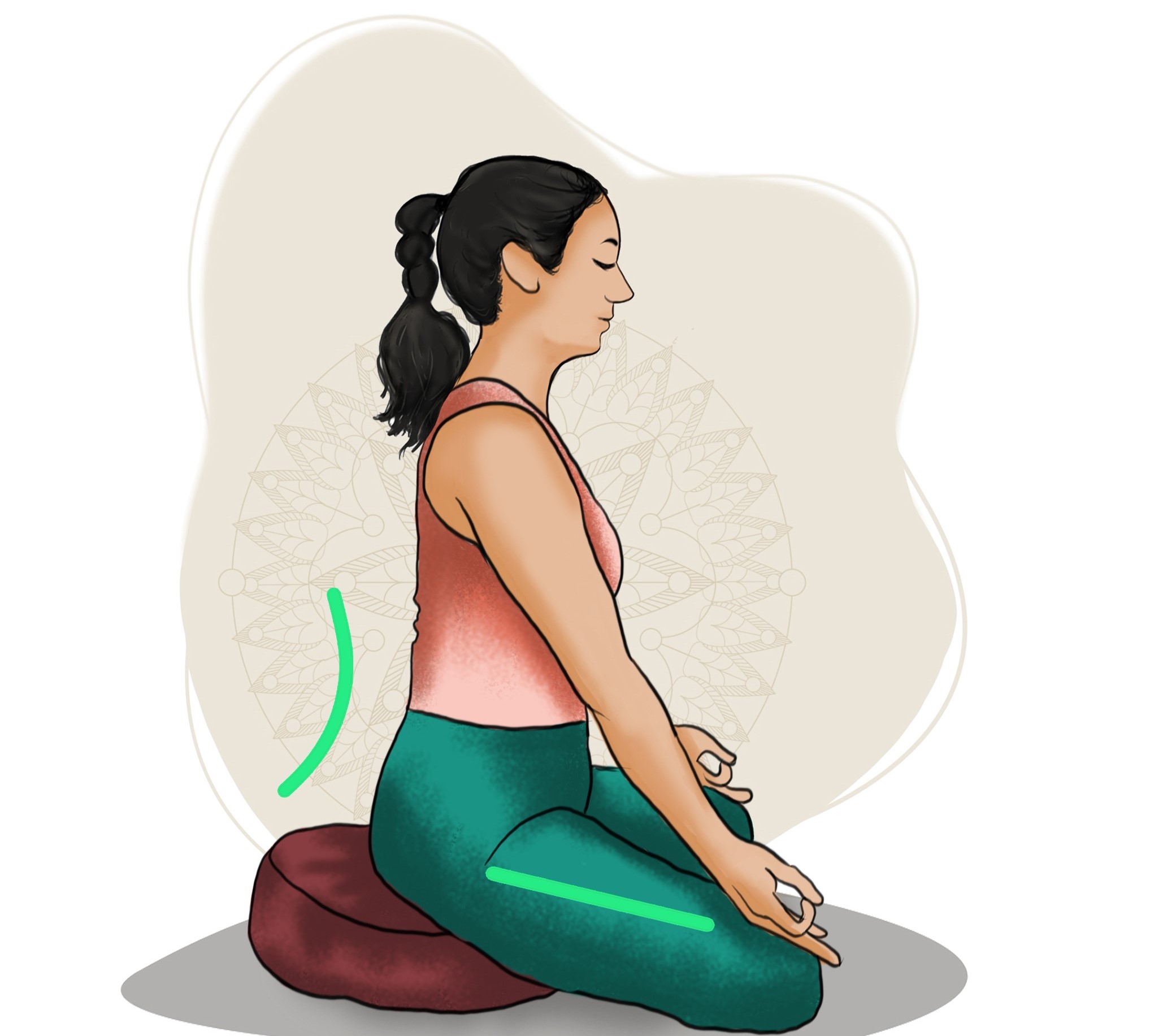 Find The Best Position For Meditation, Importance Of Correct Position