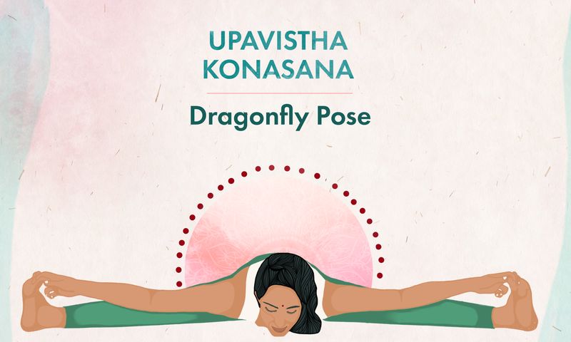 Butterfly Pose - Upavistha Konasana Pose - Seated Yoga Poses