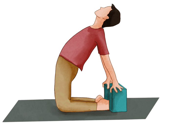Beginner Yoga Routine with yoga blocks to Increase Flexibility: You need to  try Supported Fish Pose! 