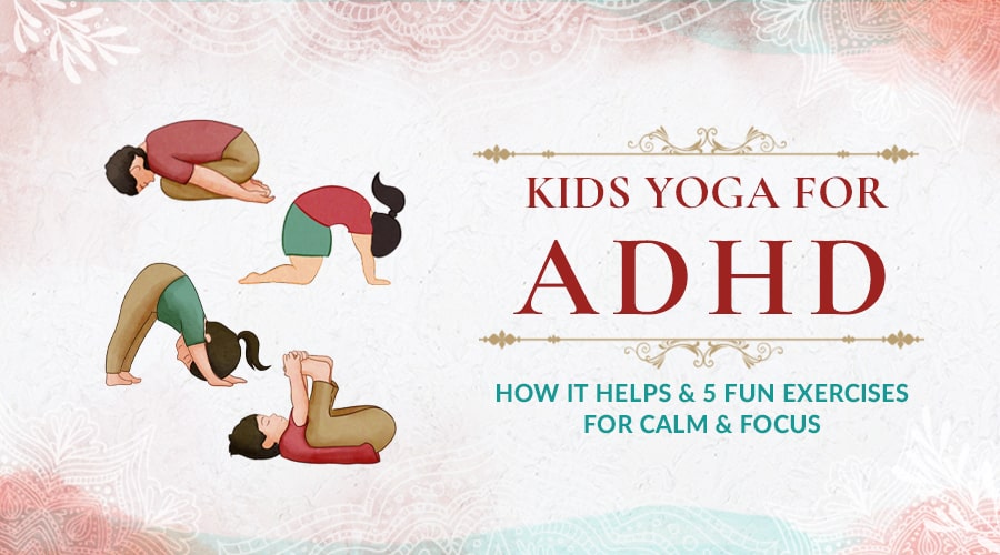 Kids Yoga Pose Chart Fitness Exercise Activity Meditation